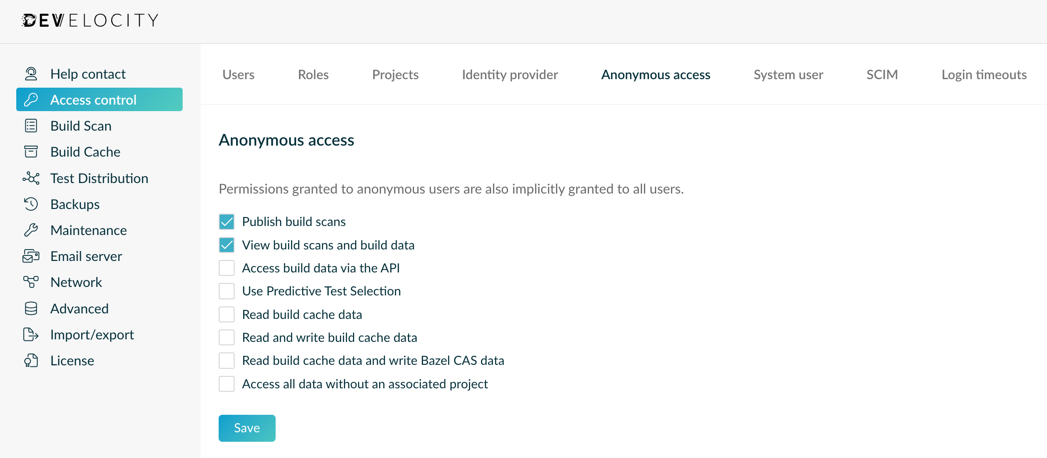 access control anonymous