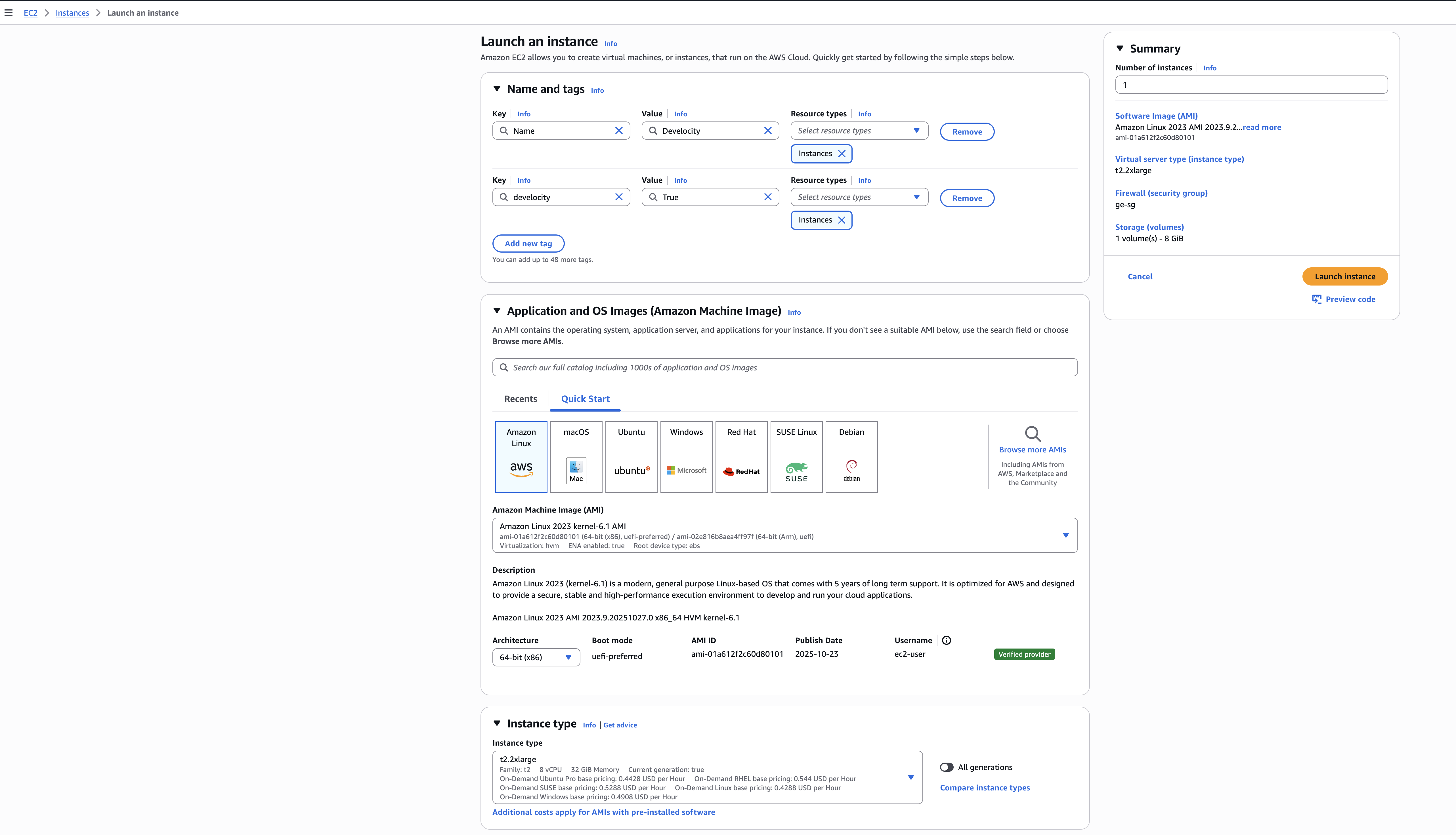ec2 create instance 1