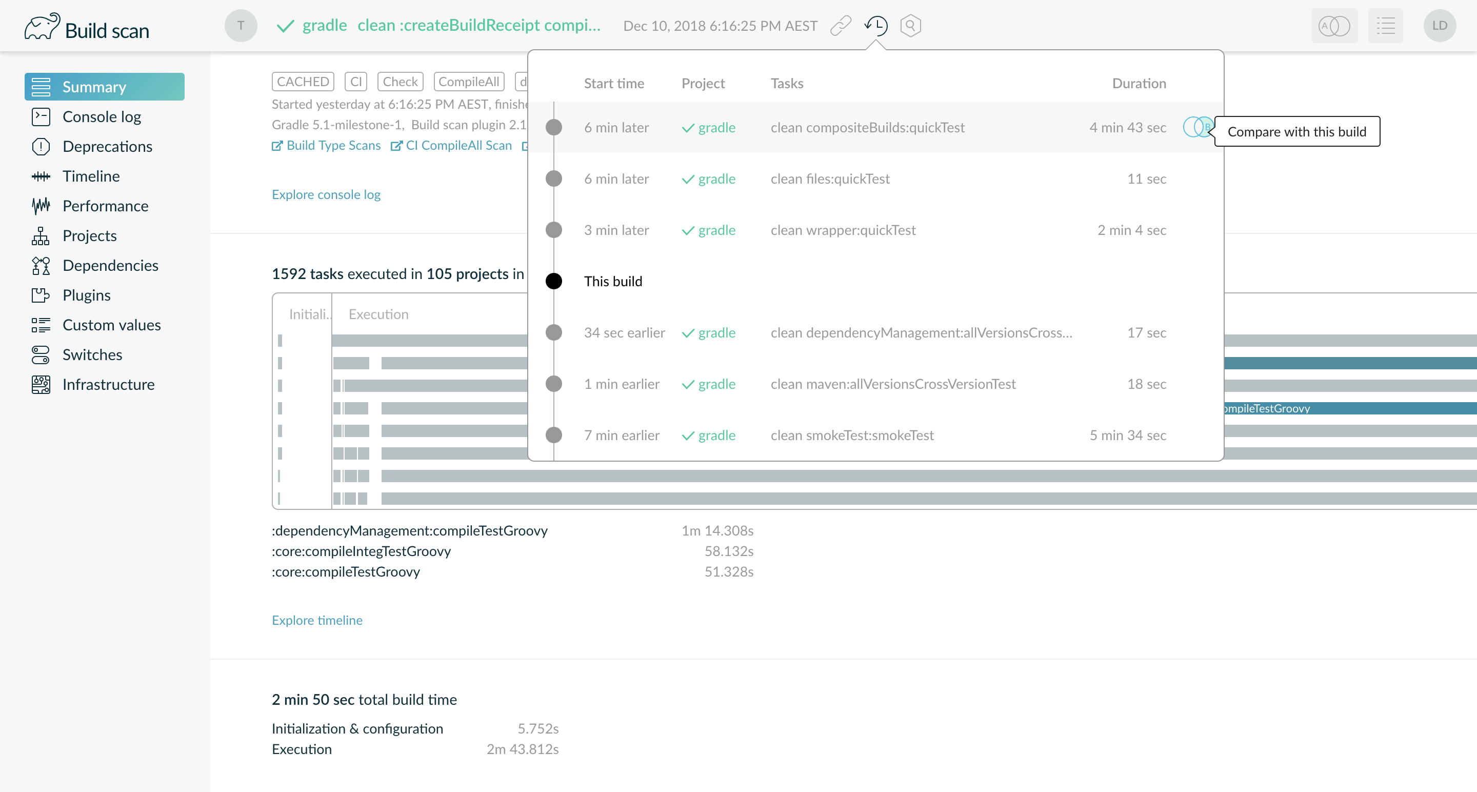 scan adjacent button