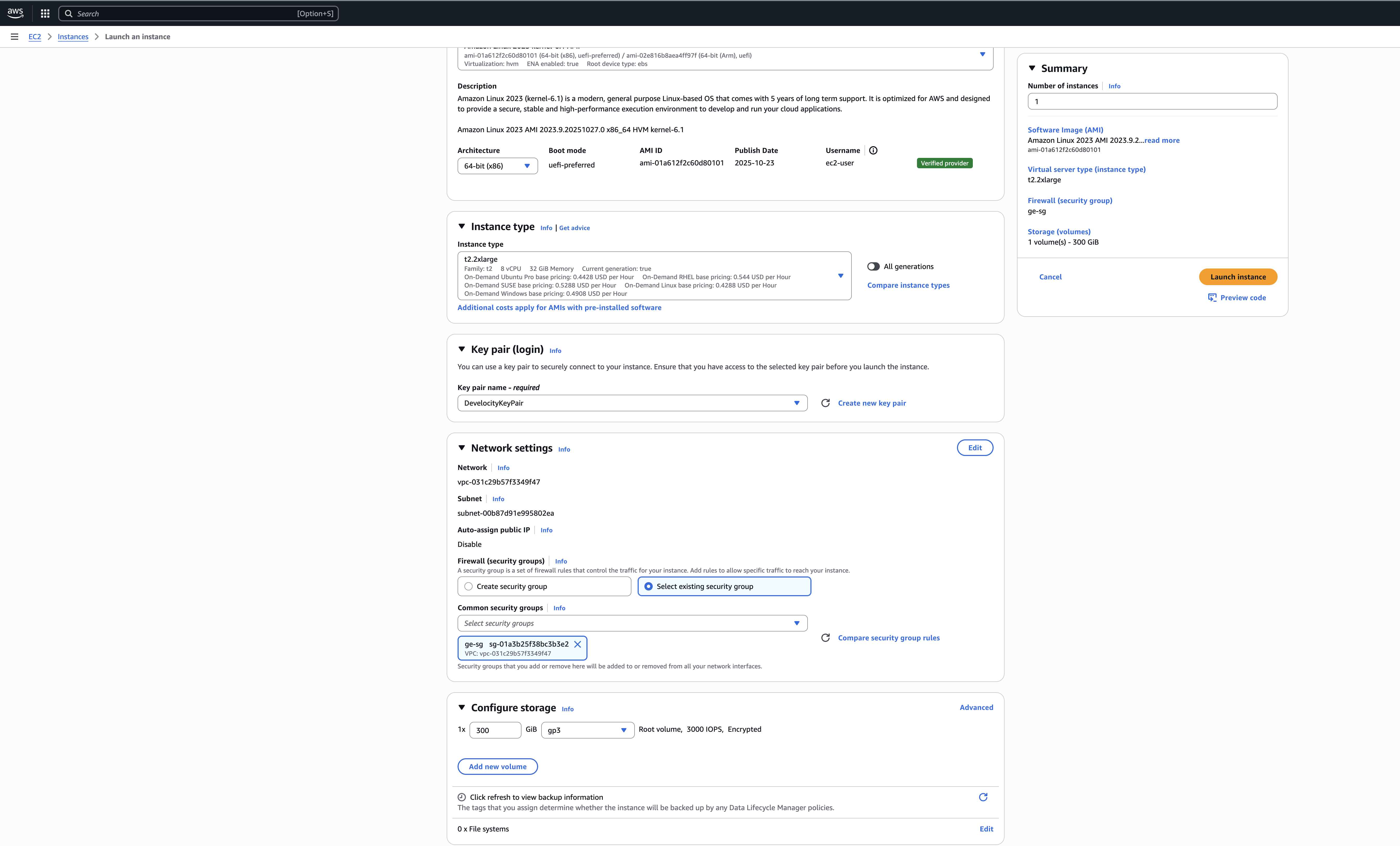 ec2 create instance 2